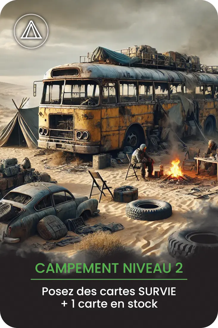 365, jeu de cartes de survie post-apocalyptique, fun et rapide, pour plusieurs joueurs